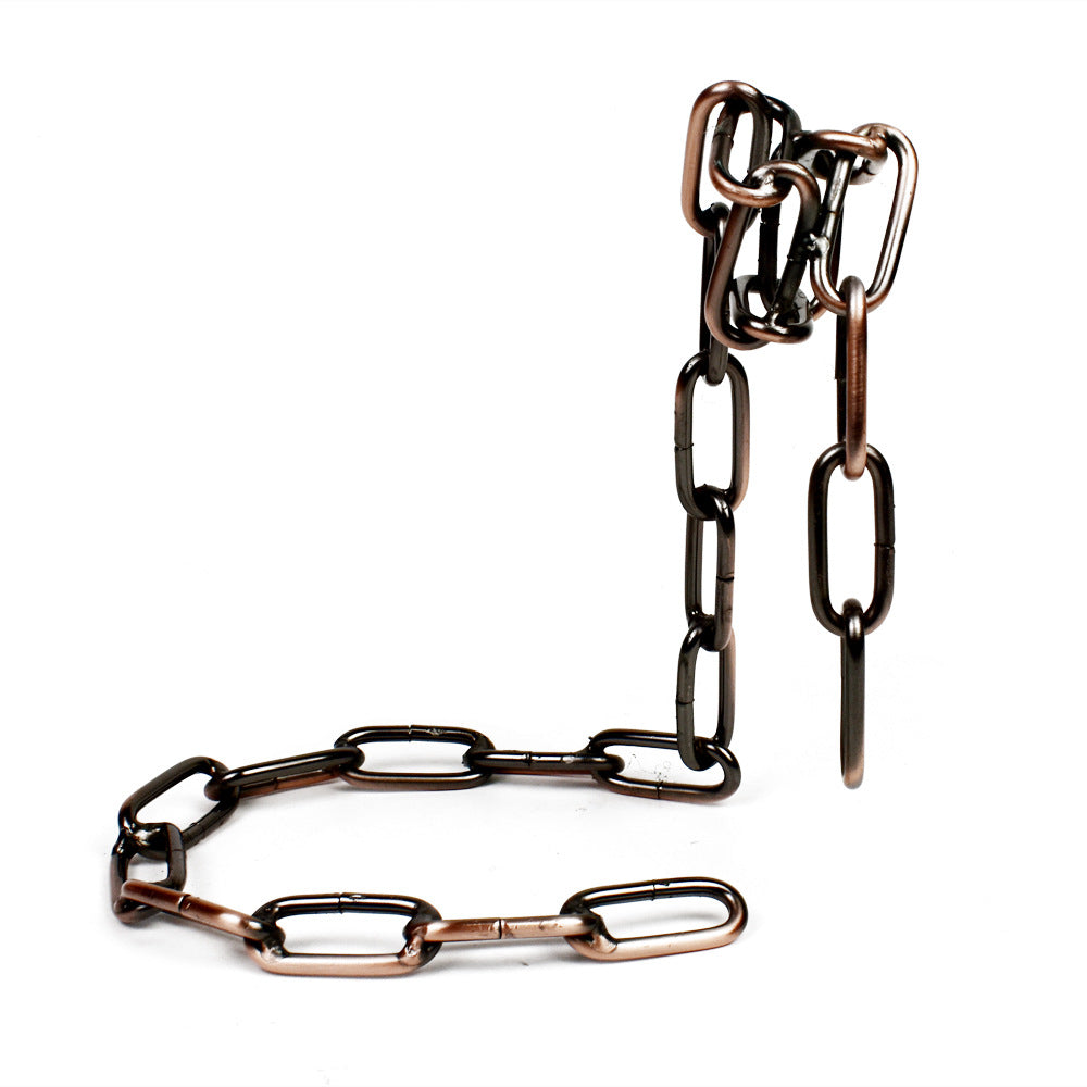 Držiak na víno so železnou reťazou