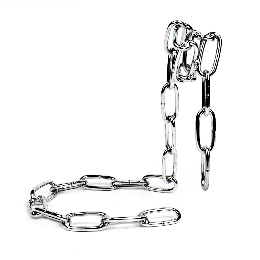 Držiak na víno so železnou reťazou